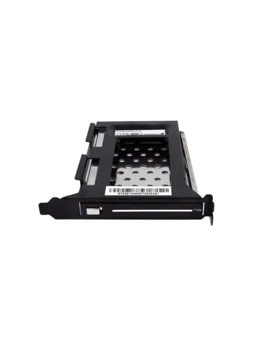 StarTech.com Bahía de Disco Duro Removible SATA de 2.5" para Ranura de Expansión de Ordenador - Adaptador de Bahía - Negro