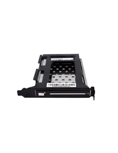 StarTech.com Bahía de Disco Duro Removible SATA de 2.5" para Ranura de Expansión de Ordenador - Adaptador de Bahía - Negro