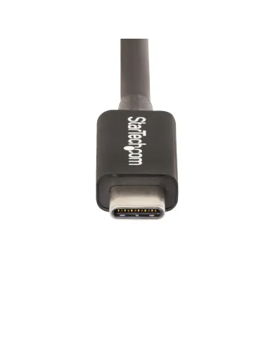 StarTech.com Cable de 0,5m Thunderbolt 4 - 40Gbps - PD 100W - Vídeo 4K 8K - Cable Thunderbolt 4 con Certificación Intel -