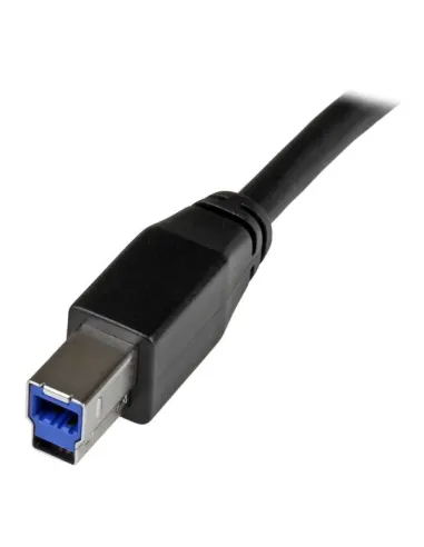 StarTech.com Cable Activo USB 3.0 SuperSpeed de 5 metros - A Macho a B Macho