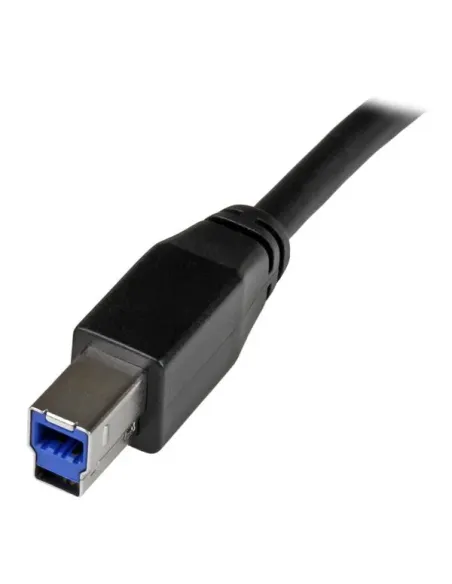 StarTech.com Cable Activo USB 3.0 SuperSpeed de 5 metros - A Macho a B Macho
