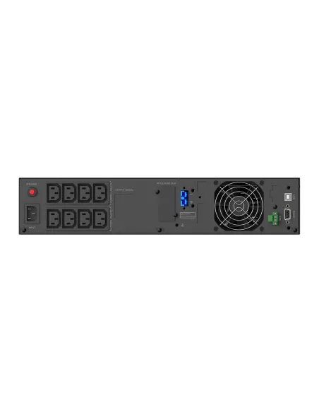 Conceptronic ZEUS51E1K sistema de alimentación ininterrumpida (UPS) Doble conversión (en línea) 1 kVA 1000 W 8 salidas AC