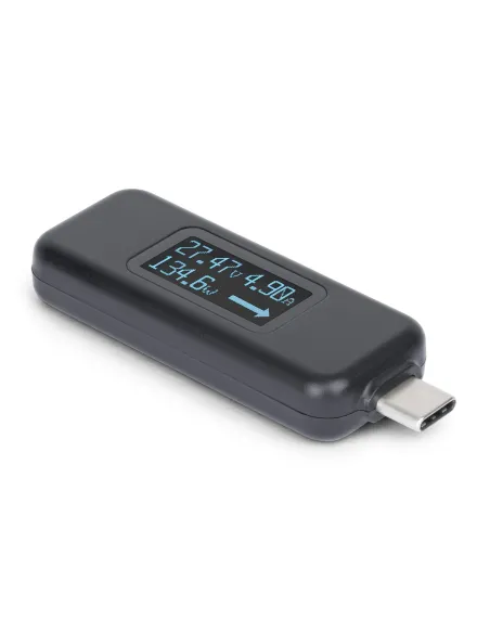 StarTech.com USBC-PWRTESTER comprobador de suministro de energía Negro