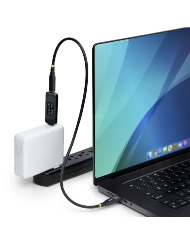 StarTech.com USBC-PWRTESTER comprobador de suministro de energía Negro