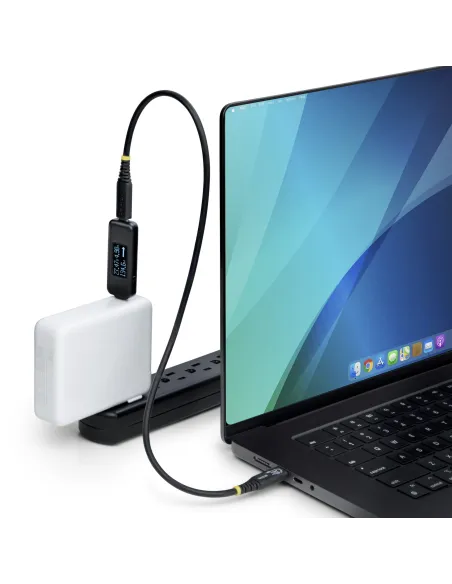 StarTech.com USBC-PWRTESTER comprobador de suministro de energía Negro