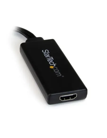 StarTech.com Adaptador VGA a HDMI con audio y alimentación USB – Conversor VGA a HDMI portátil – 1080 p