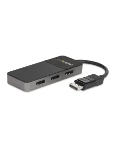StarTech.com Hub MST de 3 Puertos DisplayPort 1.4 - Divisor Splitter DP para 3 Monitores - Adaptador DisplayPort a 3x