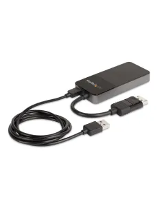 StarTech.com Hub MST de 3 Puertos DisplayPort 1.4 - Divisor Splitter DP para 3 Monitores - Adaptador DisplayPort a 3x 2
