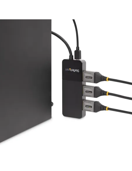 StarTech.com Hub MST de 3 Puertos DisplayPort 1.4 - Divisor Splitter DP para 3 Monitores - Adaptador DisplayPort a 3x