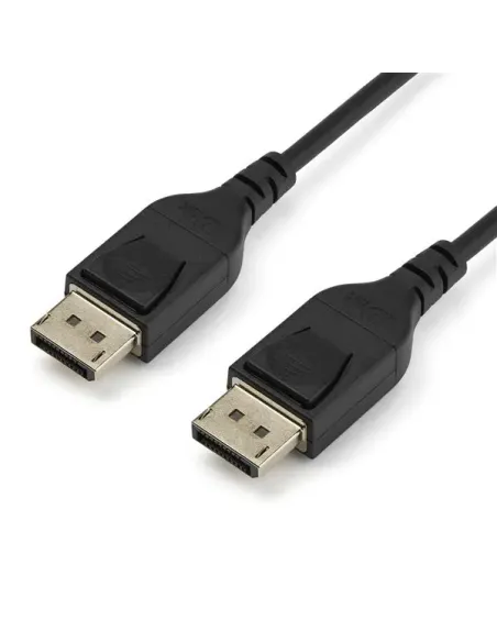StarTech.com Cable DisplayPort 1.4 de 2m - Certificado VESA - 8K 60Hz - HBR3 - HDR - Super HD - Cable Delgado de Monitor DP a
