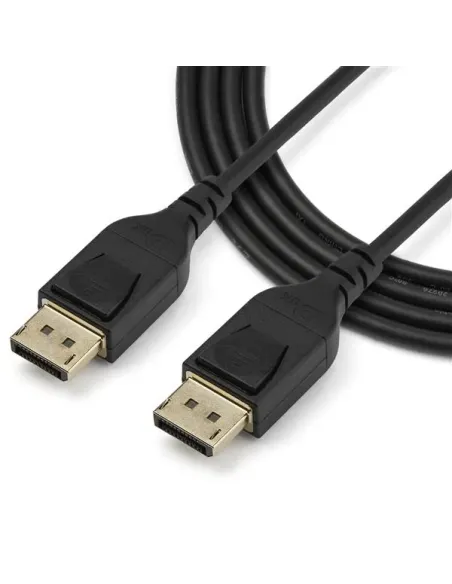 StarTech.com Cable DisplayPort 1.4 de 2m - Certificado VESA - 8K 60Hz - HBR3 - HDR - Super HD - Cable Delgado de Monitor DP a