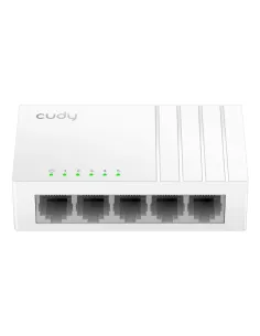 Cudy FS105D switch No administrado Fast Ethernet (10 100) Blanco