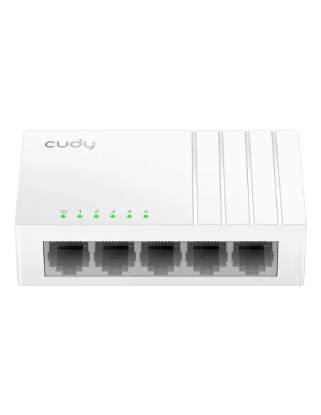 Cudy FS105D switch No administrado Fast Ethernet (10 100) Blanco