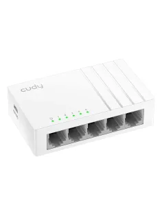 Cudy FS105D switch No administrado Fast Ethernet (10 100) Blanco 2