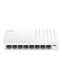 Cudy FS108D switch No administrado Fast Ethernet (10 100) Blanco