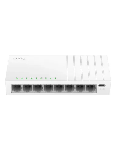 Cudy FS108D switch No administrado Fast Ethernet (10 100) Blanco