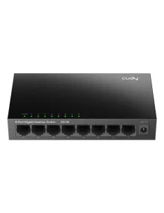 Cudy GS108 switch No administrado Gigabit Ethernet (10 100 1000) Negro 2