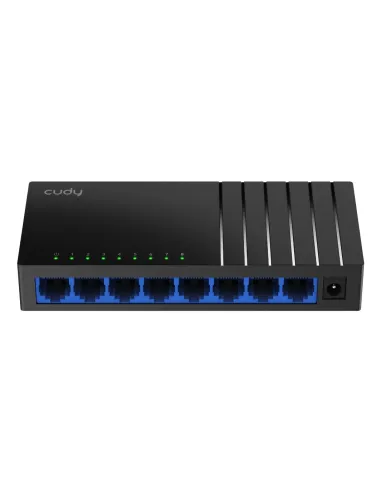 Cudy GS108D switch No administrado Gigabit Ethernet (10 100 1000) Negro