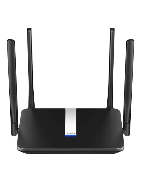 Cudy LT500 router inalámbrico Ethernet rápido Doble banda (2,4 GHz   5 GHz) 4G Negro