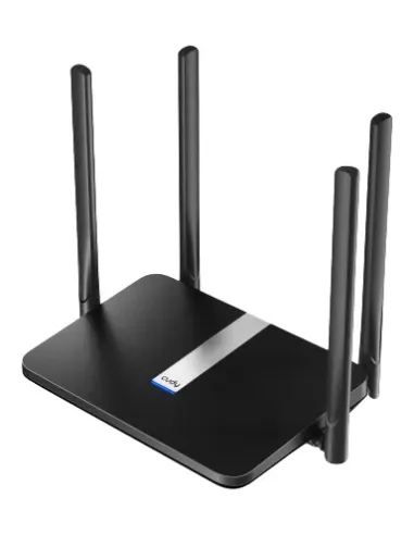 Cudy LT500 router inalámbrico Ethernet rápido Doble banda (2,4 GHz   5 GHz) 4G Negro
