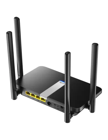 Cudy LT500 router inalámbrico Ethernet rápido Doble banda (2,4 GHz   5 GHz) 4G Negro