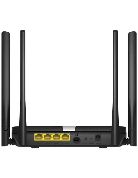 Cudy LT500 router inalámbrico Ethernet rápido Doble banda (2,4 GHz   5 GHz) 4G Negro