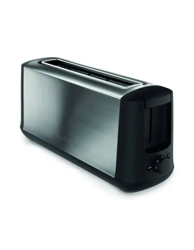 Moulinex LS340800 tostadora 7 1000 W Negro, Acero inoxidable