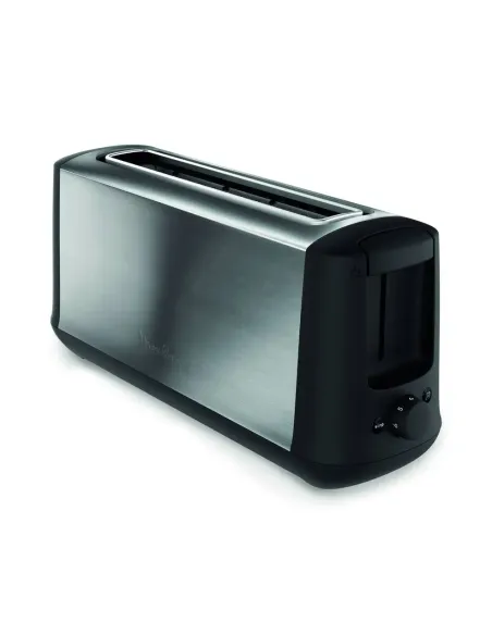 Moulinex LS340800 tostadora 7 1000 W Negro, Acero inoxidable