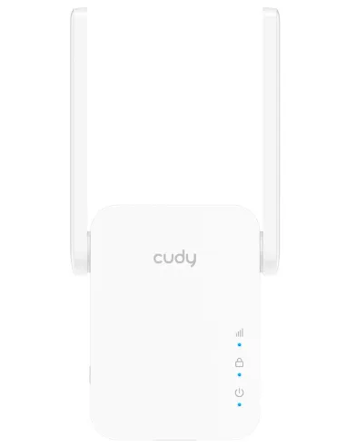 Cudy RE1200 ampliador de red Repetidor de red Blanco 10, 100 Mbit s