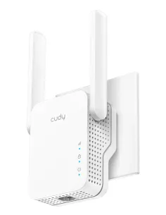 Cudy RE1200 ampliador de red Repetidor de red Blanco 10, 100 Mbit s 2