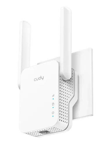 Cudy RE1200 ampliador de red Repetidor de red Blanco 10, 100 Mbit s