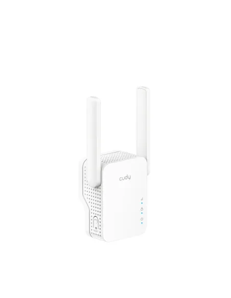 Cudy RE1200 ampliador de red Repetidor de red Blanco 10, 100 Mbit s