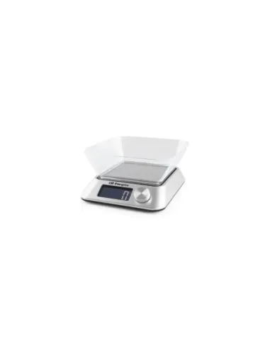 Báscula de Cocina Electrónica Orbegozo PC 1030 A/ hasta 5kg/ Plata