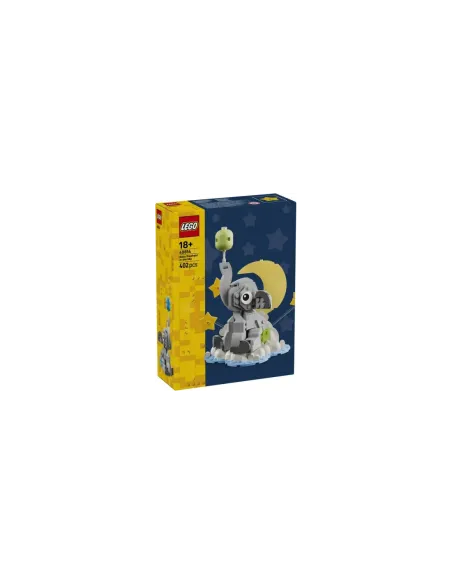 Lego bebé elefante en el cielo