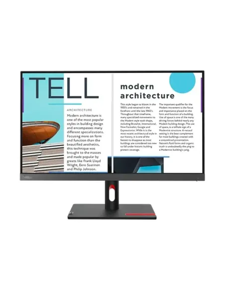 Monitor lenovo thinkvision s25e - 30 24.5 pulgadas fhd 75hz