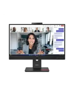Monitor led 23.8 pulgadas lenovo thinkvision t24 - 4v ips -  fhd -  dp -  hdmi -  vga -  120hz -  4ms -  vesa 100x100 -  webcam