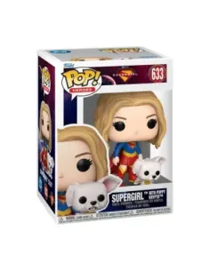 Funko pop & buddy: supergirl  supergirl with puppy krypto