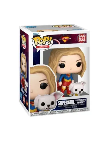 Funko pop & buddy: supergirl  supergirl with puppy krypto
