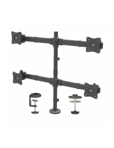 Soporte mesa startech vesa hasta 27 100x100mm max 32kg brazo cuadruple