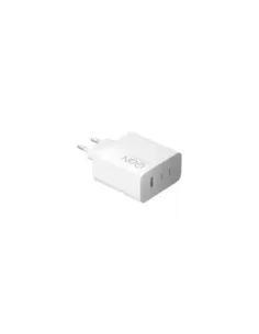 Cargador de Pared GaN Xiaomi 90W HyperCharge Power Adapter 2xUSB Tipo-C/ 1xUSB/ 90W