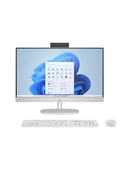 Ordenador all in one hp 24 - cr0178ns i5 - 1335u -  16gb -  ssd 512gb -  23.8 pulgadas fhd -  w11h