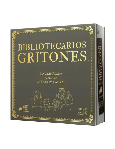 Juego de mesa bibliotecarios gritones edad recomendada 7 años