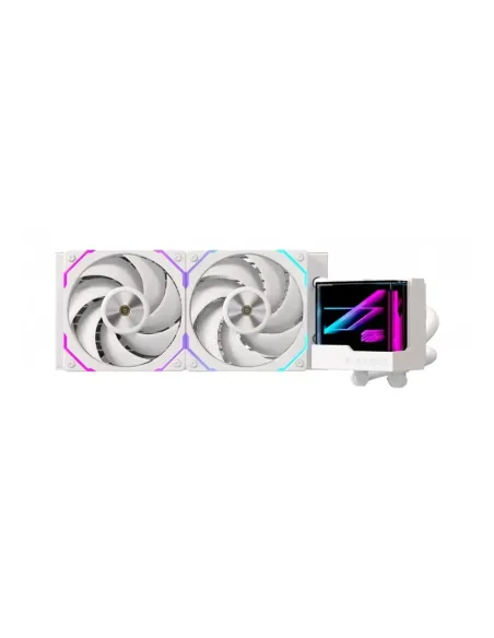 Kit refrigeracion liquida einarex vertex 240 rgb 2x 120mm blanco