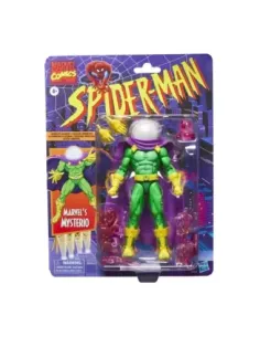 Figura hasbro marvel comics spider - man retro marvel's mysterio
