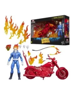 Figura hasbro marvel legends series ghostrider and bike classic pk