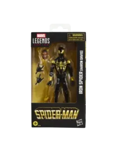 Figura hasbro marvel legends series spider - man iron spider (aaron davis)
