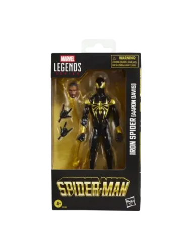 Figura hasbro marvel legends series spider - man iron spider (aaron davis)