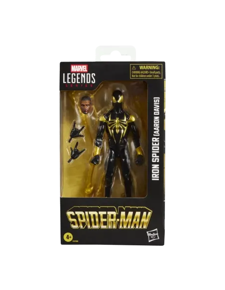 Figura hasbro marvel legends series spider - man iron spider (aaron davis)
