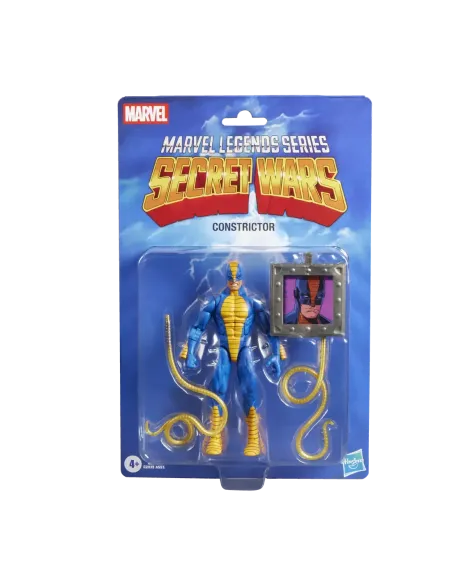 Figura hasbro marvel legends series secret wars constrictor