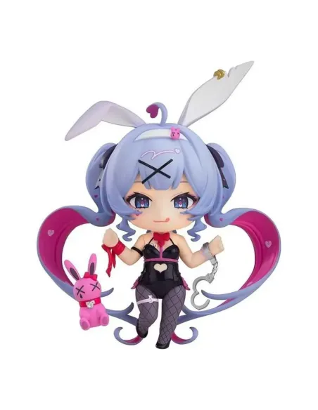 Figura good smile companyy hatsune miku nendoroid vocal series 01 rabbit hole version 10cm
